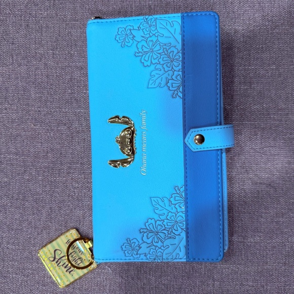 Disney Loungefly Stitch Wallet Bundle – Floral Long Wallet + Pineapple‎ Wallet - Picture 8 of 10